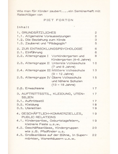 DAS PIET FORTON SEMINAR 79