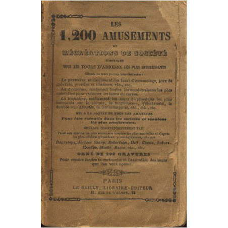 1200 AMUSEMENTS ET RECREATIONS DE SOCIETE (LES)