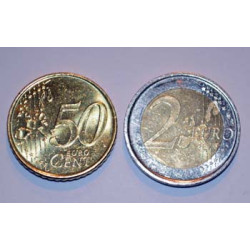 2 EUROS ET 50 CENTS