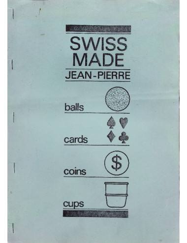 BALLS - CARDS - COINS - CUPS, SWISS MADE Jean-Pierre