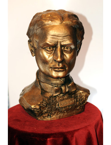 Buste de Houdini, par Henry Pou