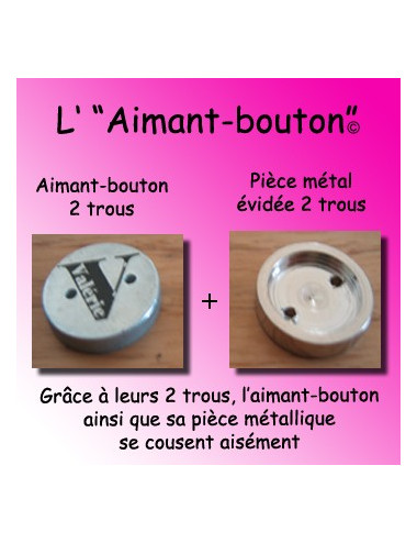 Aimant-bouton (Valérie)