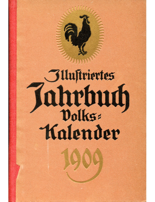 ILLUSTRIERTES JAHRBUCH – KALENDER FÜR DAS JAHR 1909