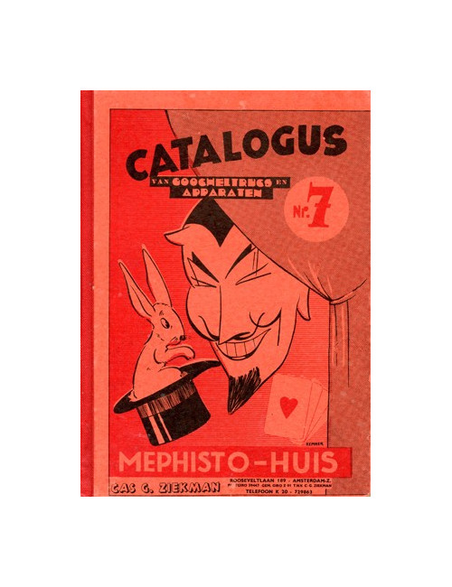 MEPHISTO-HUIS CATALOGUS VAN GOOGHELTRUCS EN APPARATEN – N° 7