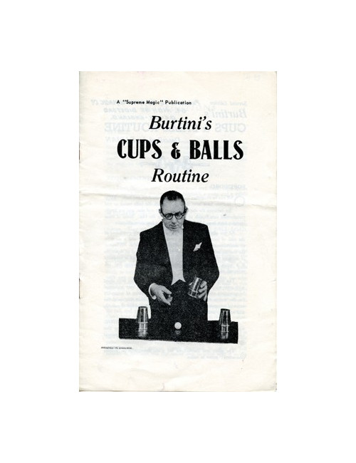 BURTINI'S – CUPS & BALLS ROUTINE