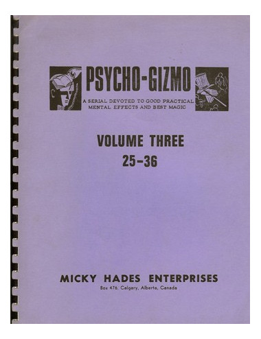 PSYCHO-GIZMO – VOLUME THREE 25-36 (Teral Garrett)