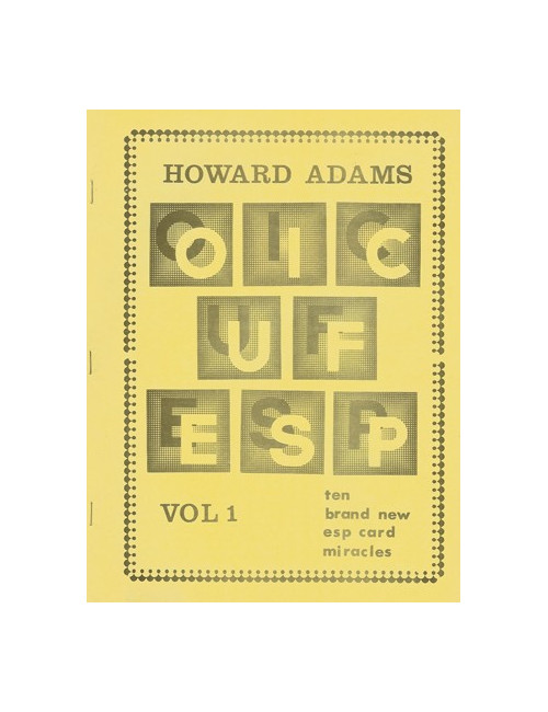 OIC  UF  ESP Vol 1, 2, 3, 5, 6, 7, 8  - The brand new esp card miracles (Howard Adams)