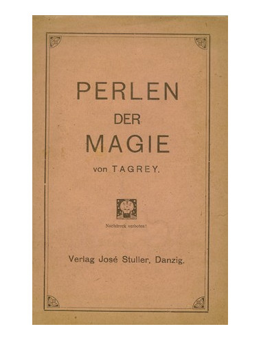 PERLEN DER MAGIE – Band I (H.W. SPERLING-TAGREY)