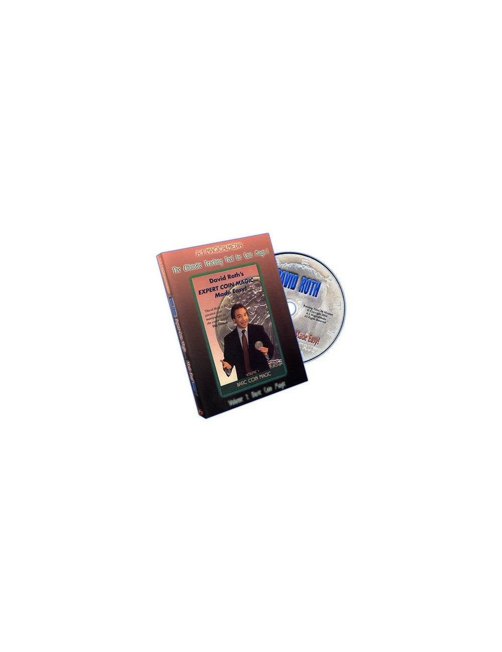DVD DAVID ROTH'S EXPERT COIN MAGIC... MADE EASY! Volume 1 