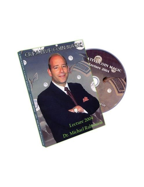 DVD CREATIVE COIN MAGIC Lecture 2004 - Dr. Michael Rubinstein