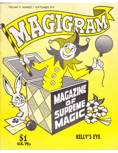 MAGIGRAM The Supreme Magic Magazine Volume 11, Number 1, SEPTEMBER 1978
