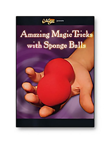 DVD AMAZING MAGIC TRICKS WITH SPONGE BALLS