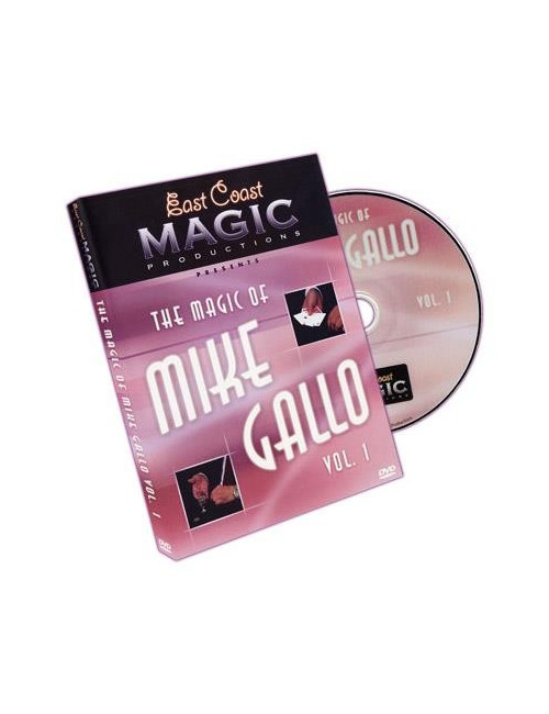 DVD THE MAGIC OF MIKE GALLO VOL. 1