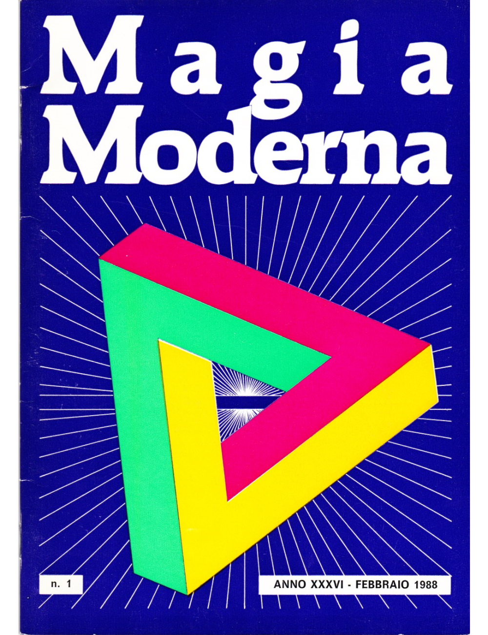 MAGIA MODERNA ANNO XXXV – 1988 (N. 1, 2, 3, 5, 6)