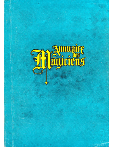 ANNUAIRE DES MAGICIENS 1975-1976 (SERGE BOURDIN)