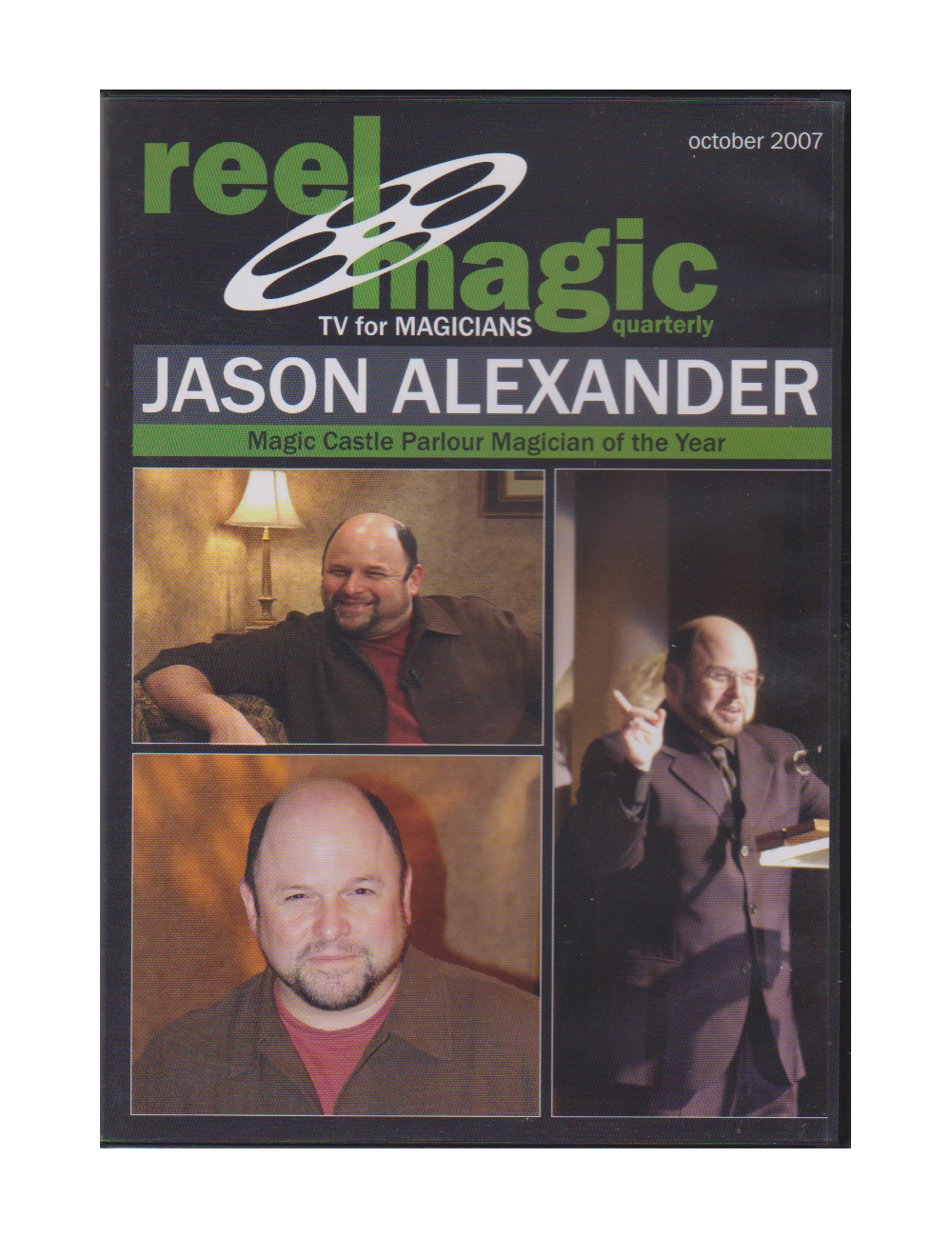DVD REEL MAGIC QUARTERLY October 2007 JASON ALEXANDER