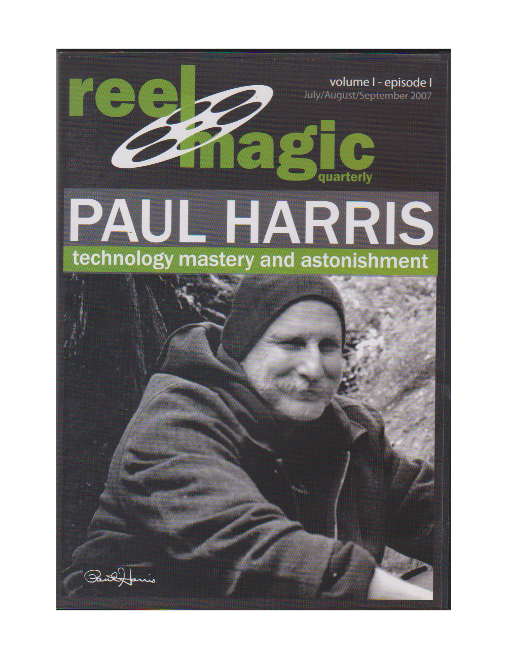 DVD REEL MAGIC QUARTERLY Volume 1 - Episode 1 PAUL HARRIS