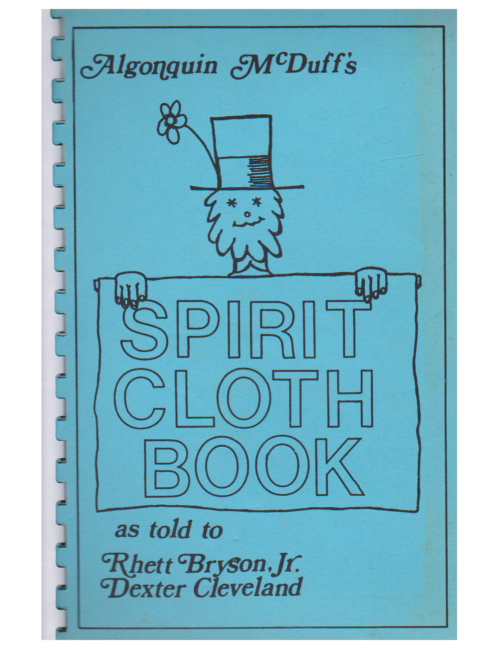 ALGONQUIN McDUFF'S SPIRIT CLOTH BOOK