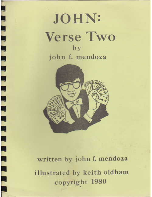 JOHN : Verse Two by John F. Mendoza
