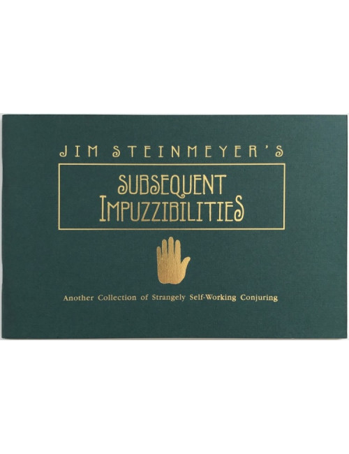 JIM STEINMEYER'S SUBSEQUENT IMPUZZIBILITIES