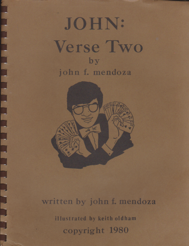 JOHN : VERSE TWO by JOHN F. MENDOZA