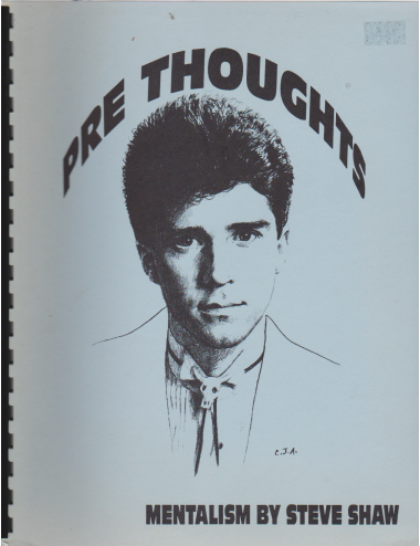 PRE THOUGHTS MENTALISM BY STEVE SHAW