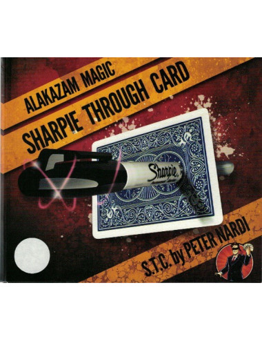 SHARPIE THROUGH CARD By Peter Nardi