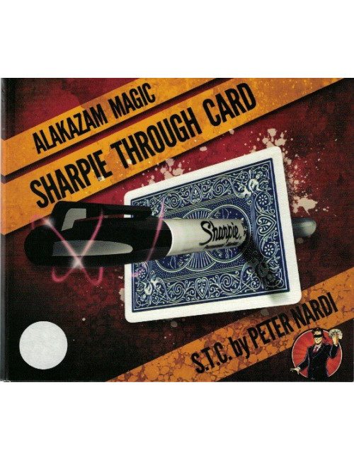 SHARPIE THROUGH CARD By Peter Nardi