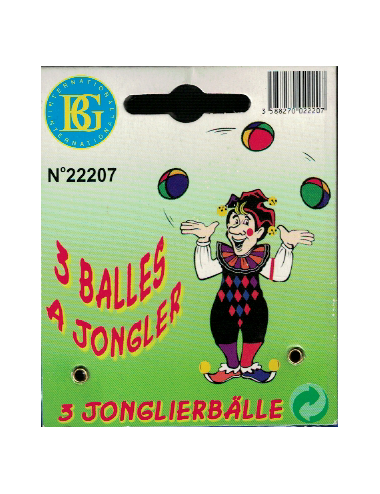 3 BALLES A JONGLER