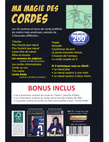 LA MAGIE DES CORDES (ALDO...