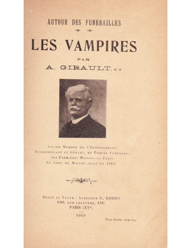 LES VAMPIRES (A. GIRAULT)