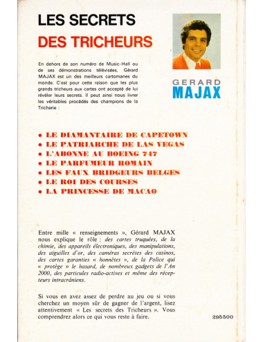 LES SECRETS DES TRICHEURS (Gerard MAJAX)