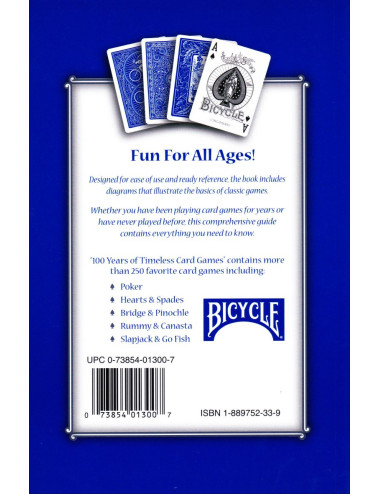 BICYCLE 100 YEARS OF TIMELESS CARD GAME